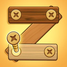 Значок Screw Puzzle: Wood Nut & Bolt®